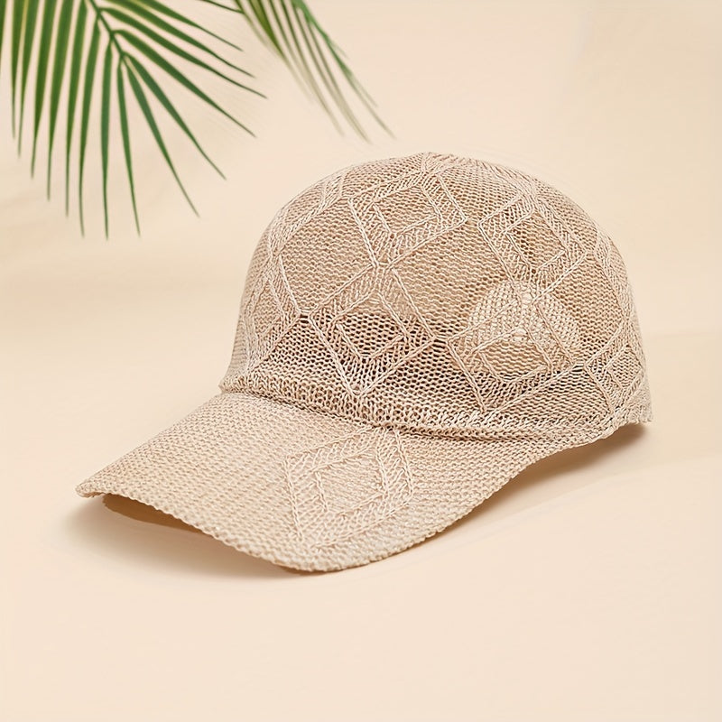 Dalia | Luxe Gehaakte Baseball Cap
