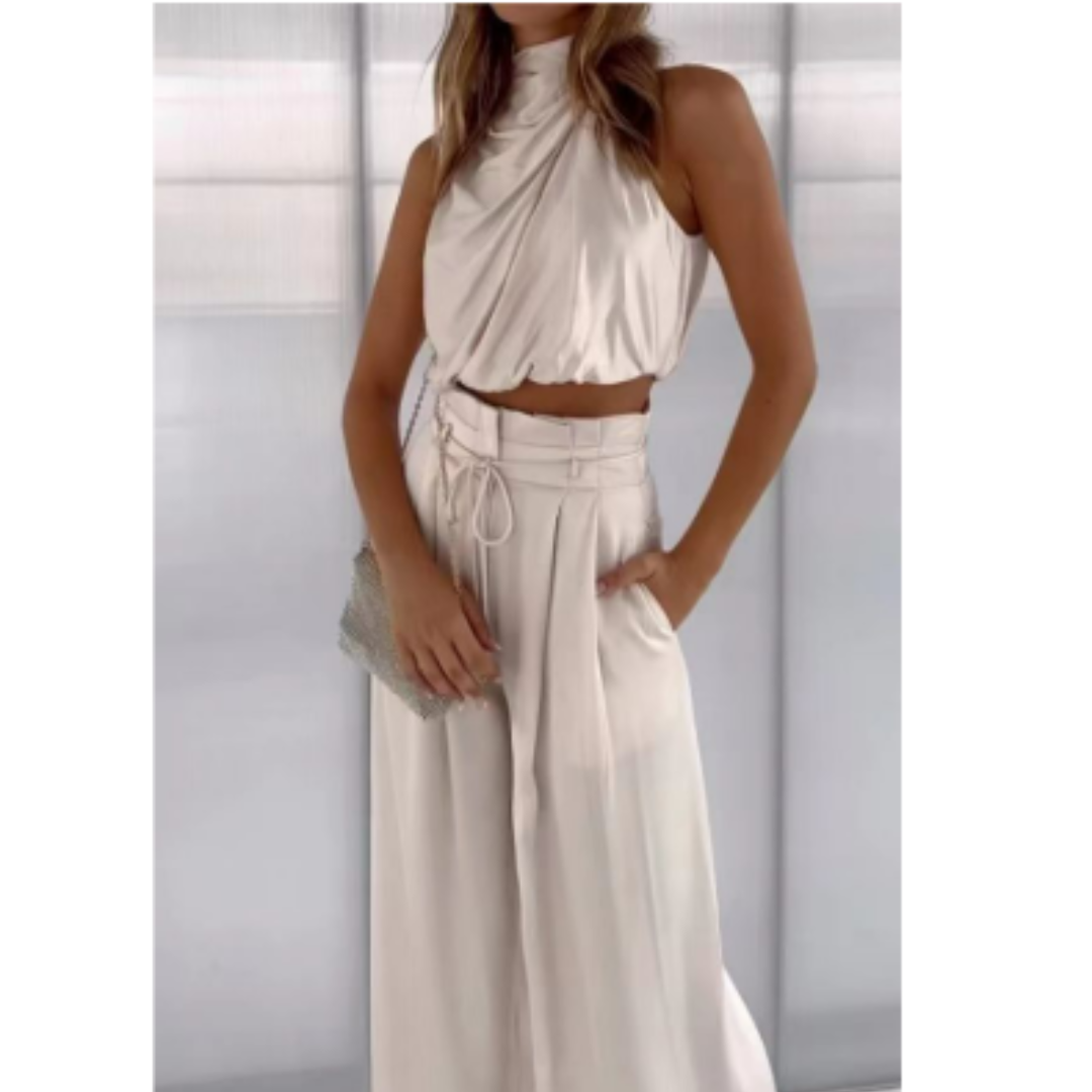 Coleena | Satijnen Co-ord Set