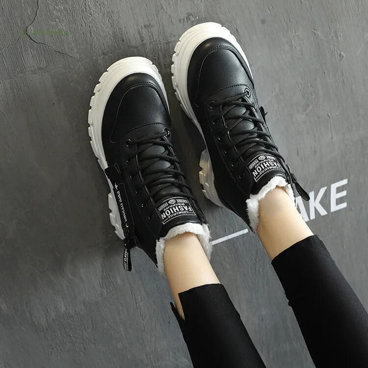 Kriss | High-Top Sneakers met Stoere Zool