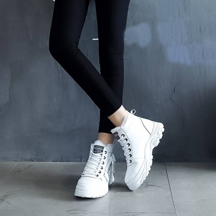 Kriss | High-Top Sneakers met Stoere Zool