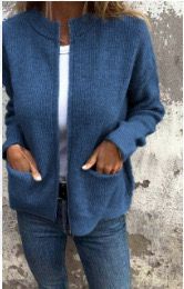Comfortabel Zacht Dames Vest met Zakken