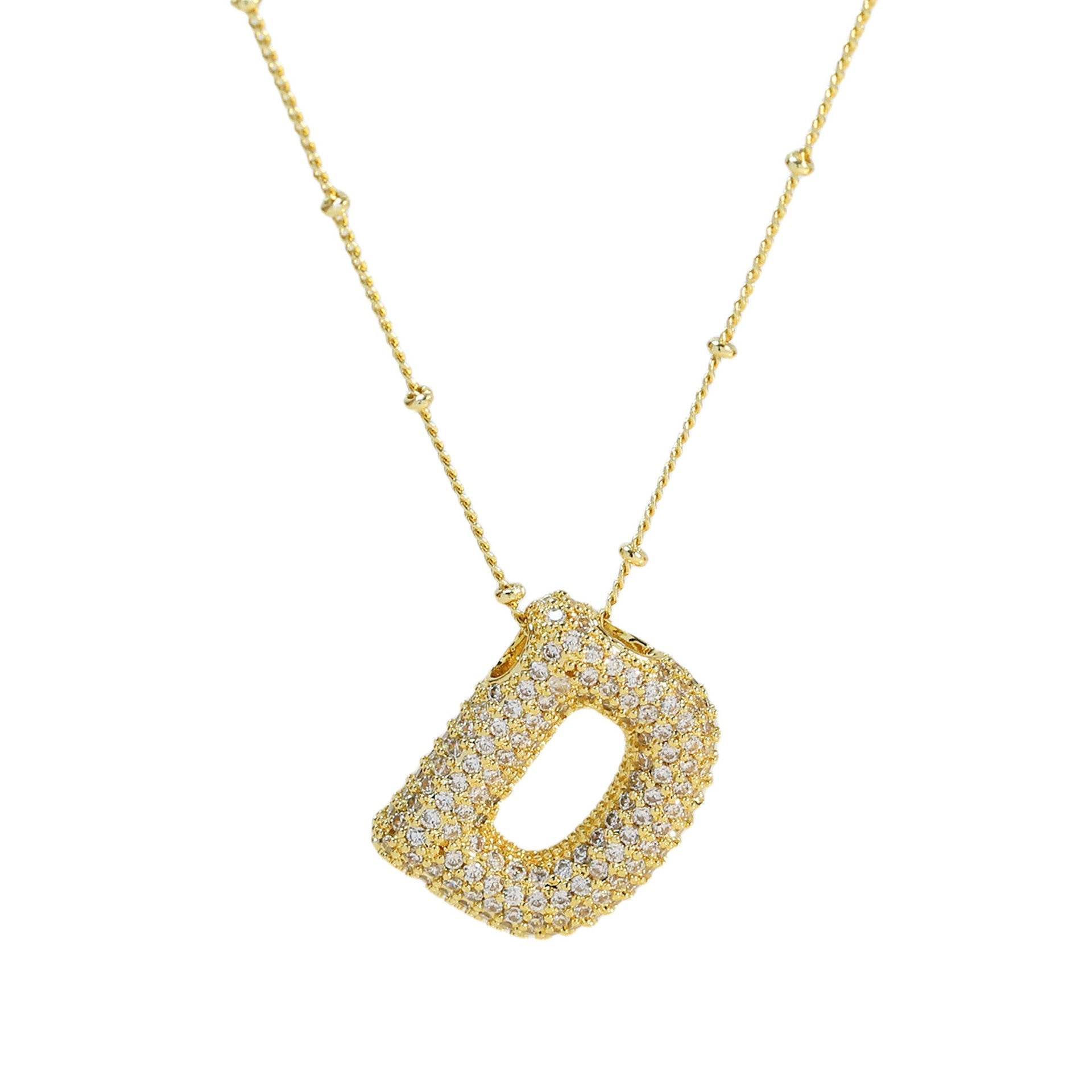 Diamond Bubble Necklace