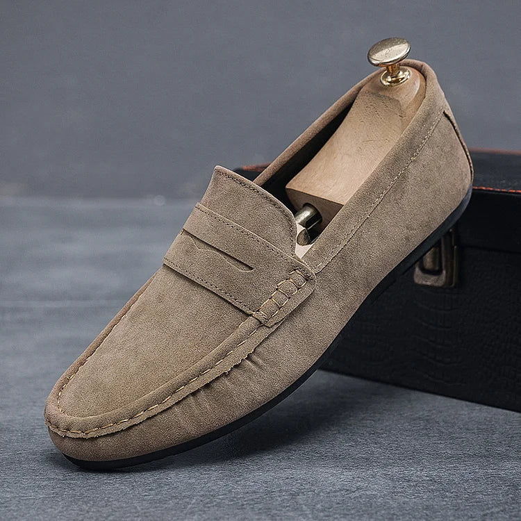 Alesia - Stijlvolle Suède Loafers