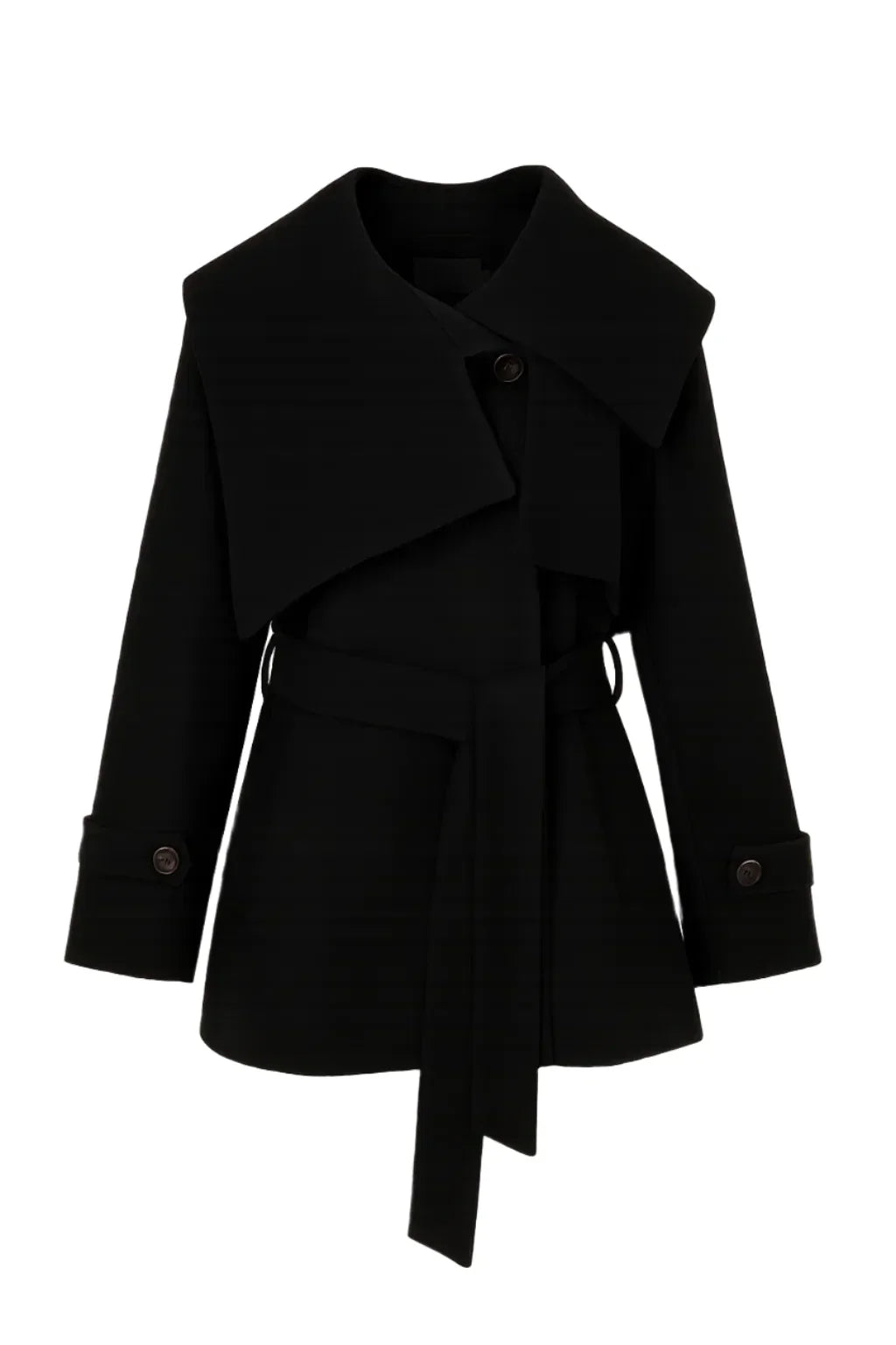 Chique Oversized Dames Trenchcoat met Ceintuur