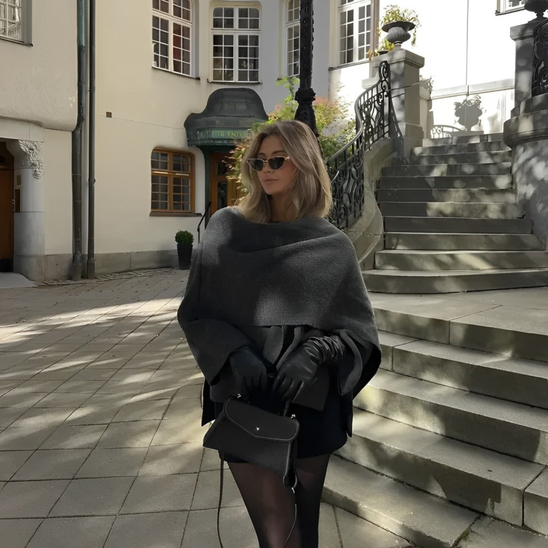 Floor | Viral Cape Coat