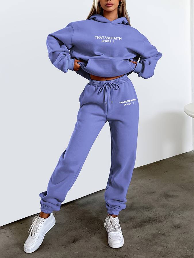 Fay | Tweedelige Loungewear Set met Print