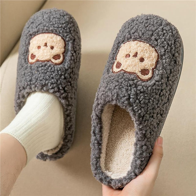 Luxe Comfortabele Vrouwen Pantoffels Met Dierenprint