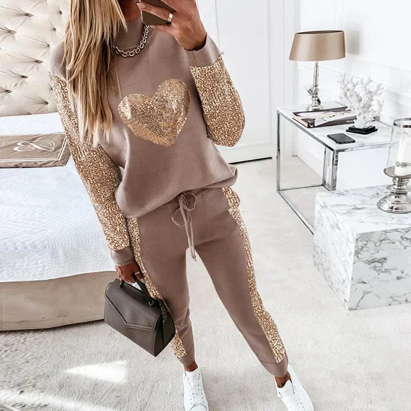 Macie | Luxe Sequin Tracksuit