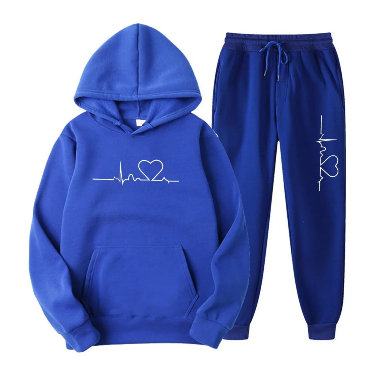 Comfortabele Oversized Dames Hoodie Trainingspak Set