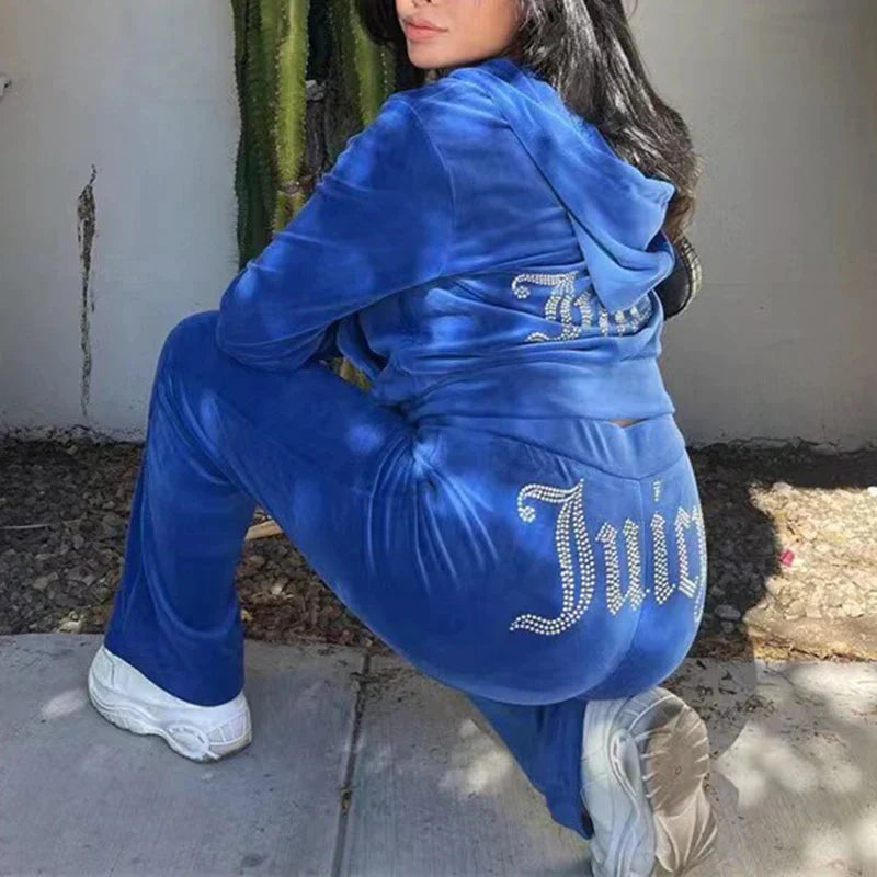 Giovanna | Velours Tracksuit