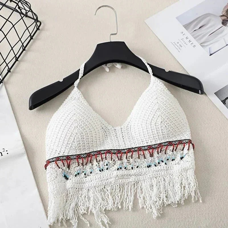 Ailany | Boho Crochet Bikini Top