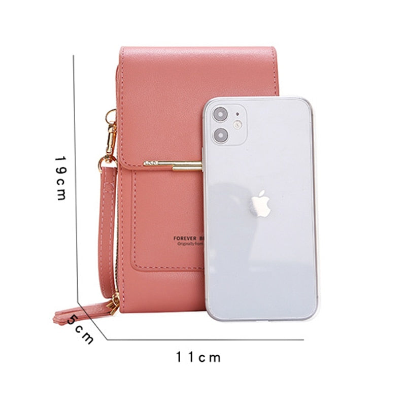 Leda | Minimalistische Crossbody Telefoontas