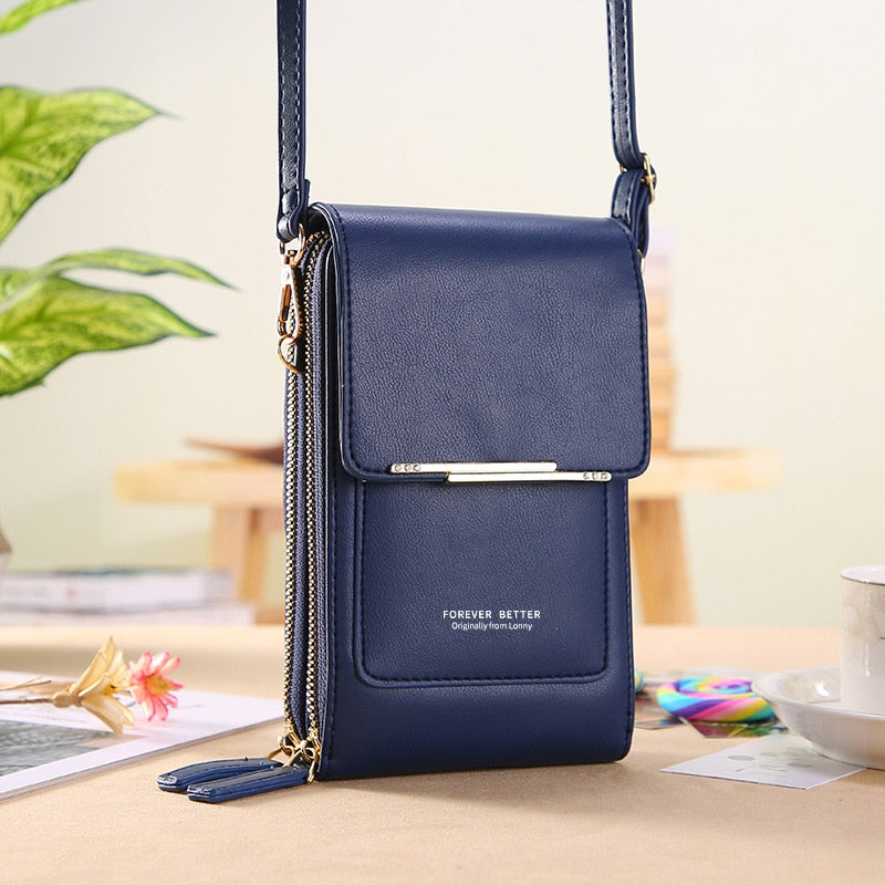 Leda | Minimalistische Crossbody Telefoontas