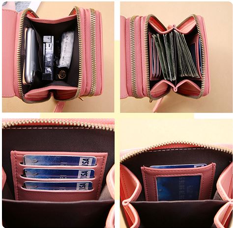 Leda | Minimalistische Crossbody Telefoontas