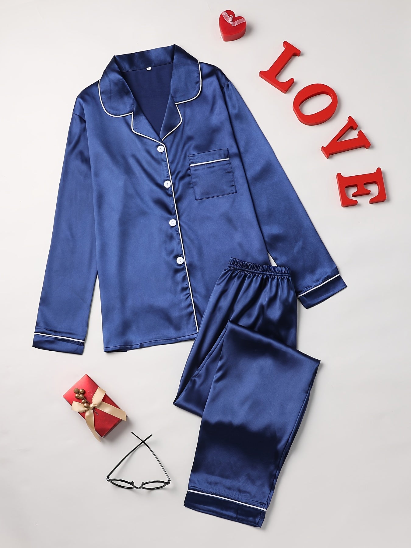 Suze | Luxe Satijnen Pyjama Set