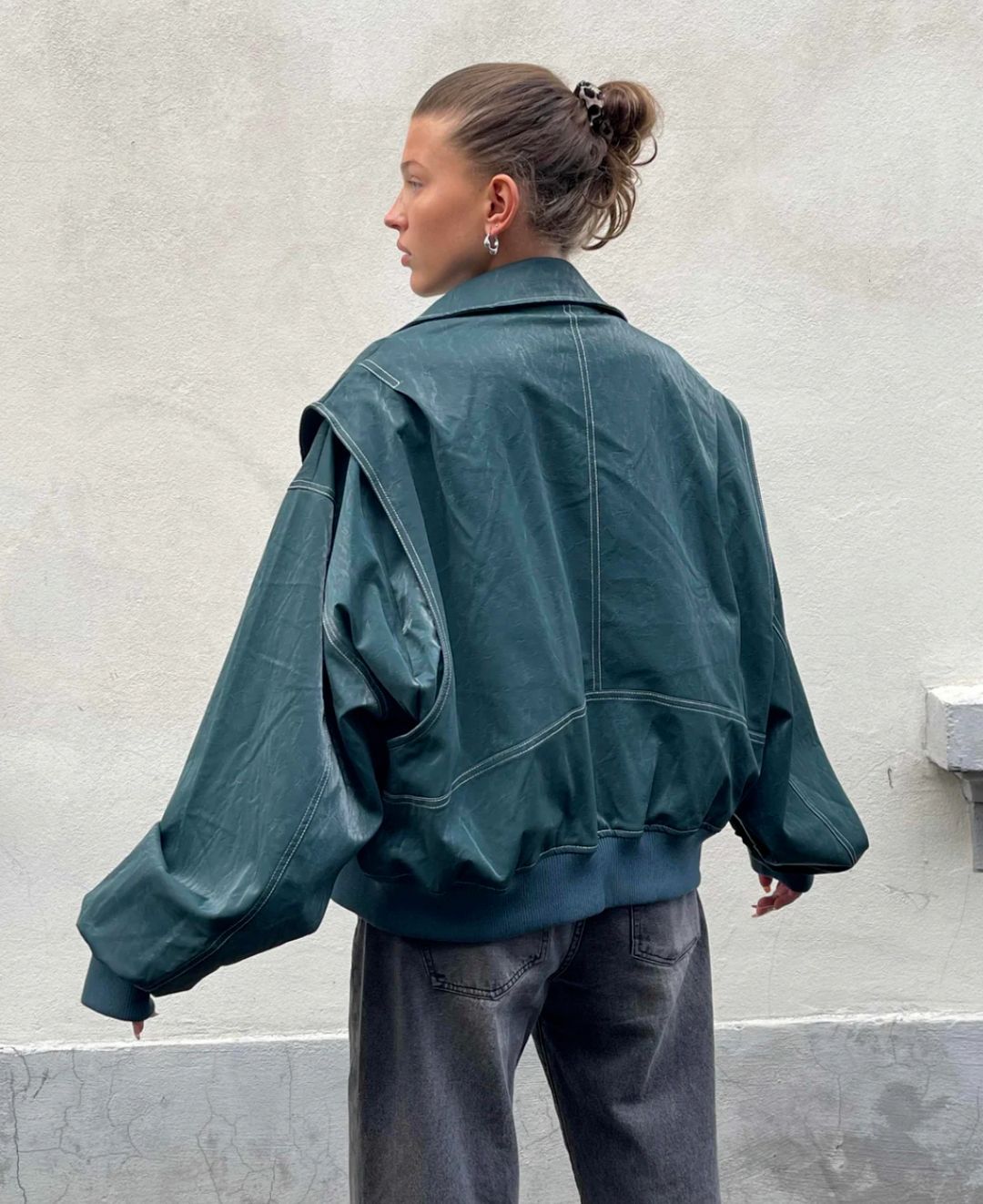 Anne | Trendy Oversized Leren Jas
