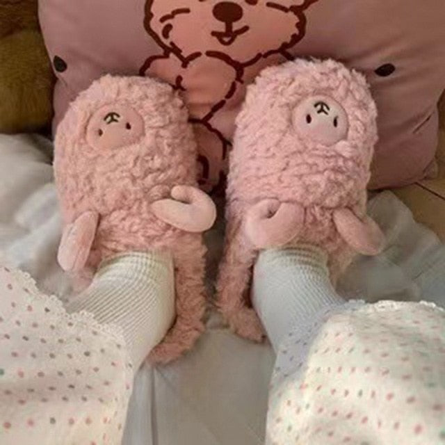Luxe Comfortabele Vrouwen Pantoffels Met Dierenprint