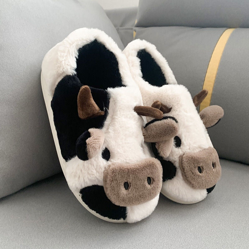 Luxe Comfortabele Vrouwen Pantoffels Met Dierenprint