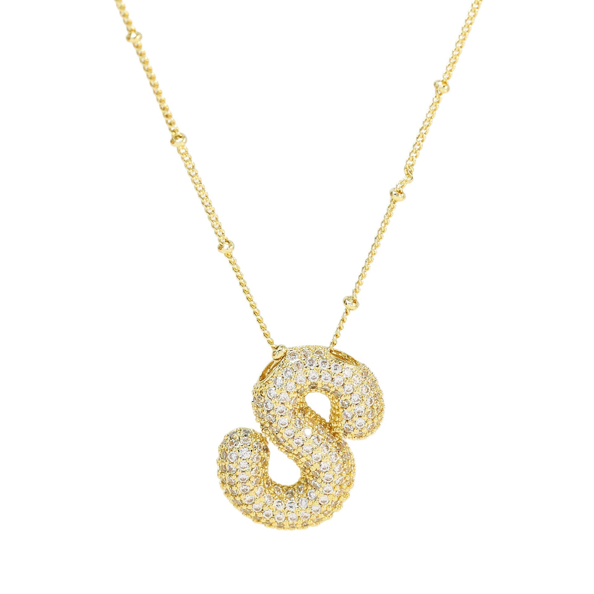 Diamond Bubble Necklace