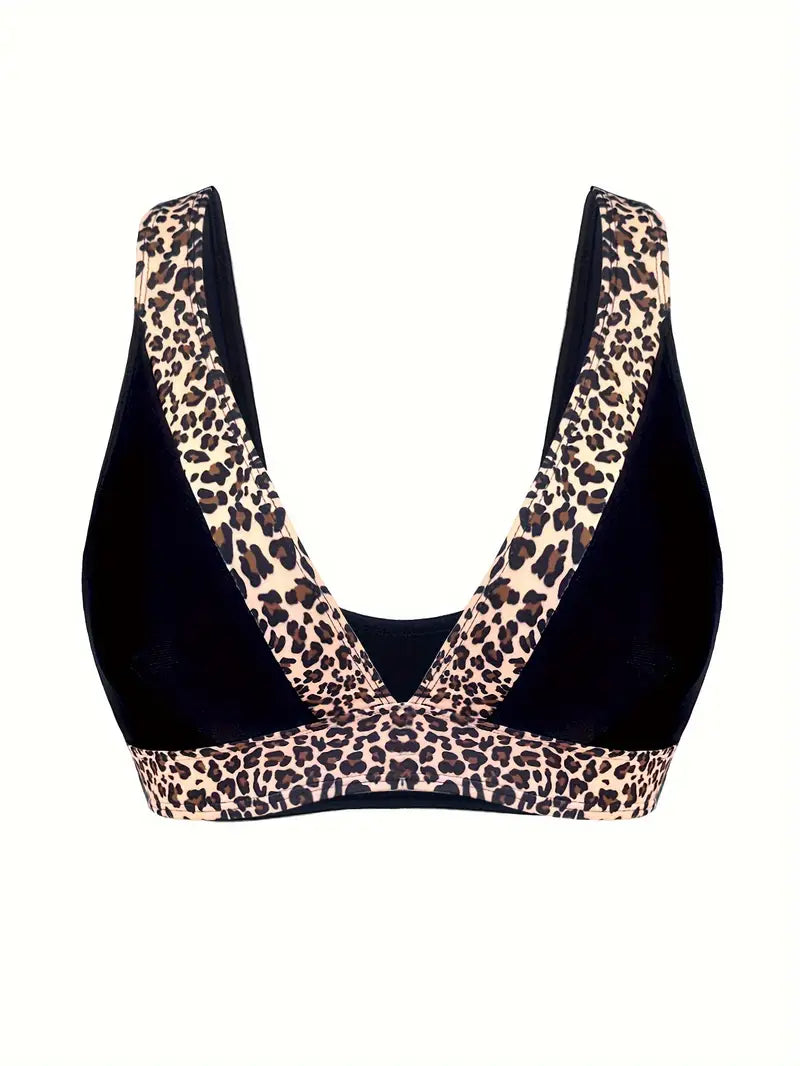 Bailee | Verfijnde Leopard Print Bikini Set