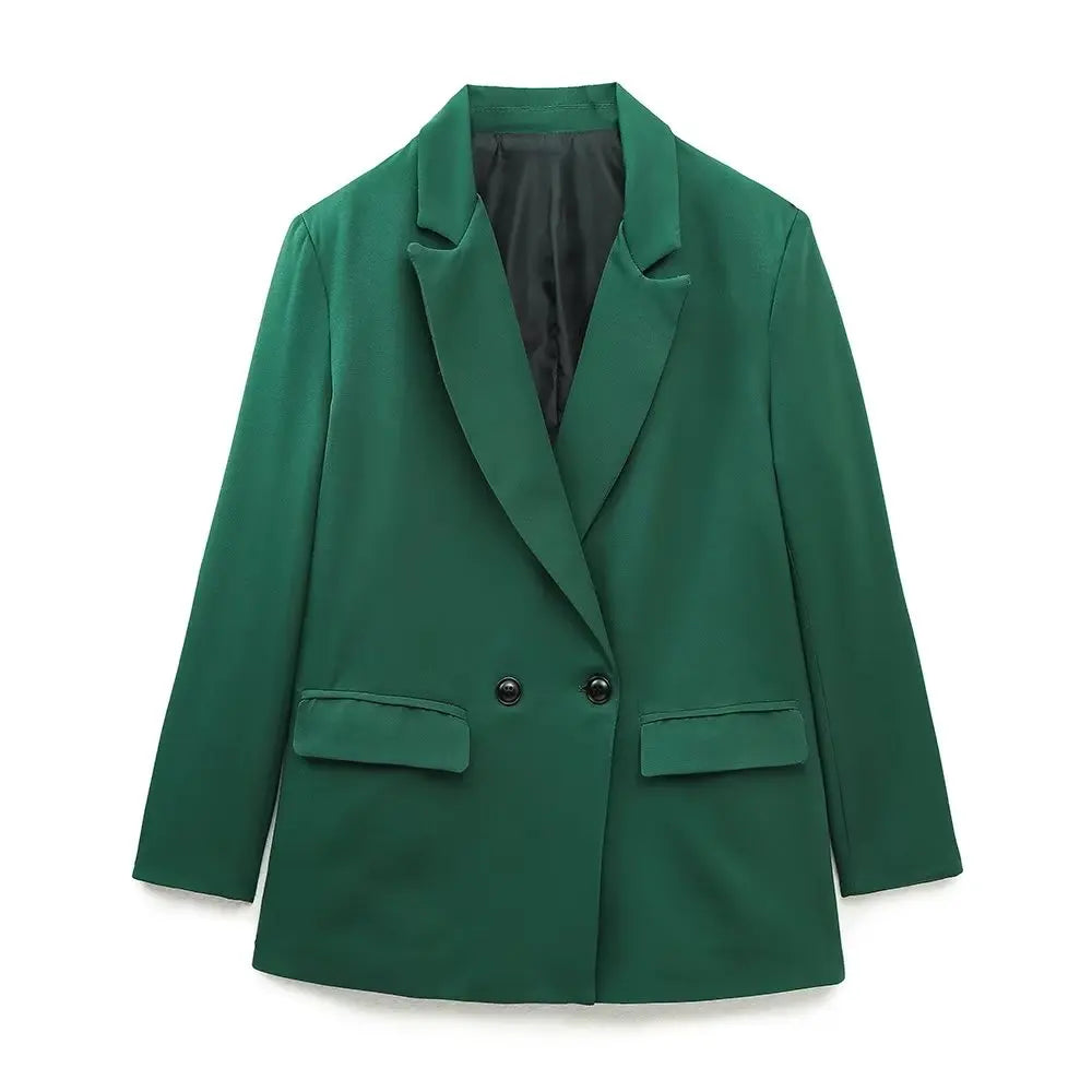 Elegante Trendy Dames Blazer met Zakken