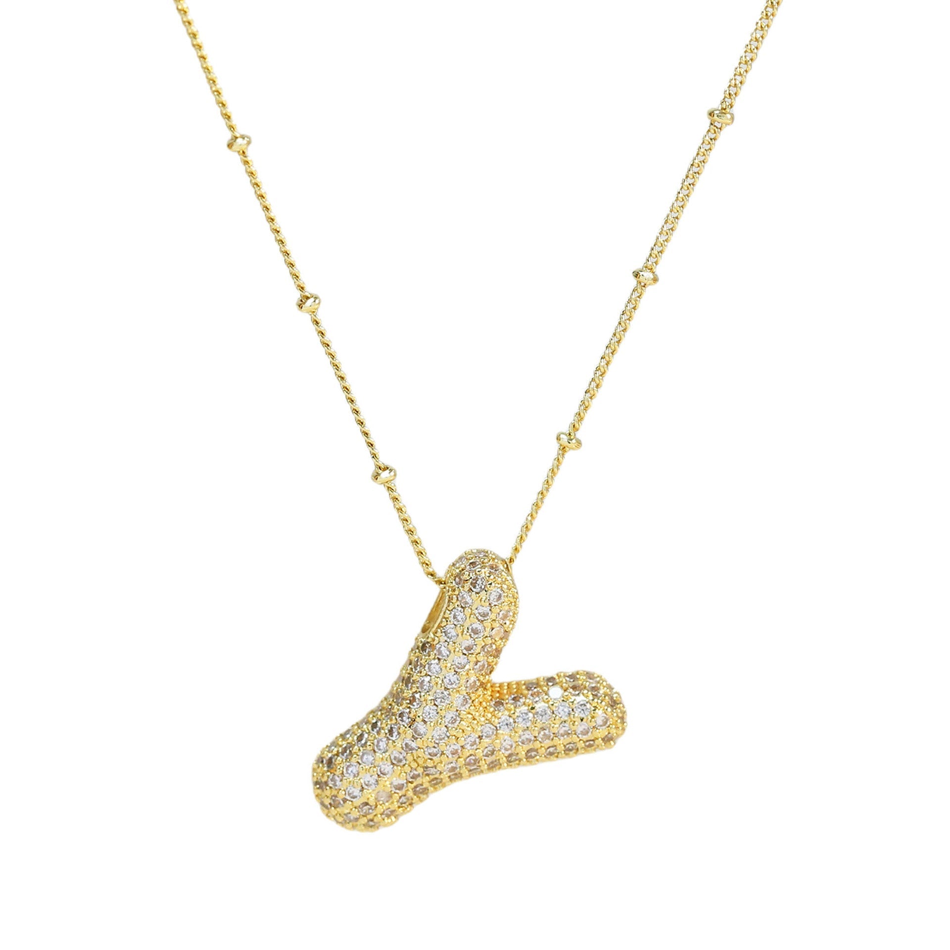 Diamond Bubble Necklace