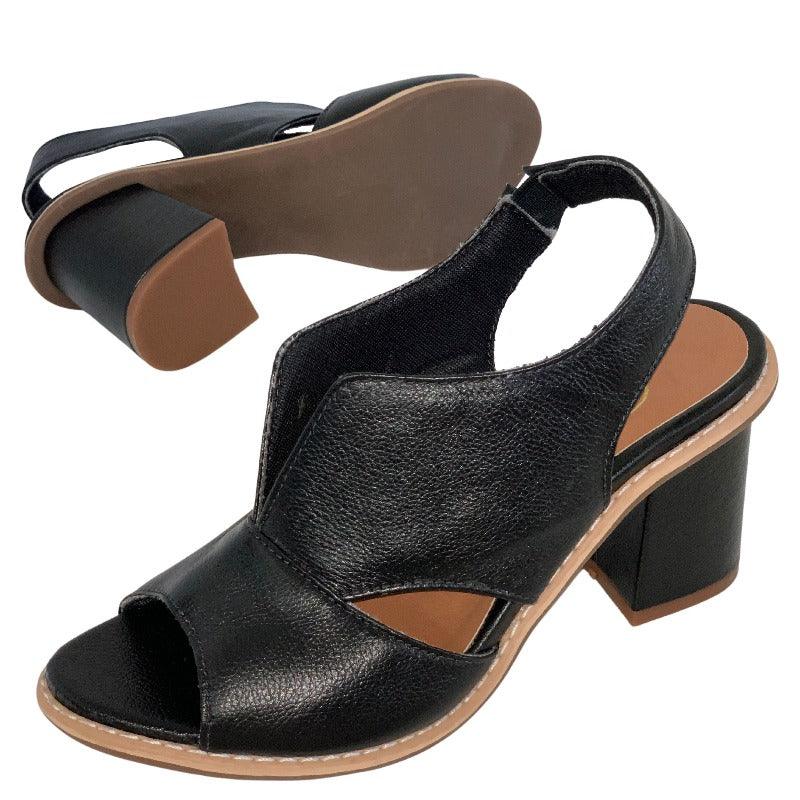 Maggi | Elegante Blokhak Sandalen