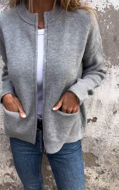 Comfortabel Zacht Dames Vest met Zakken