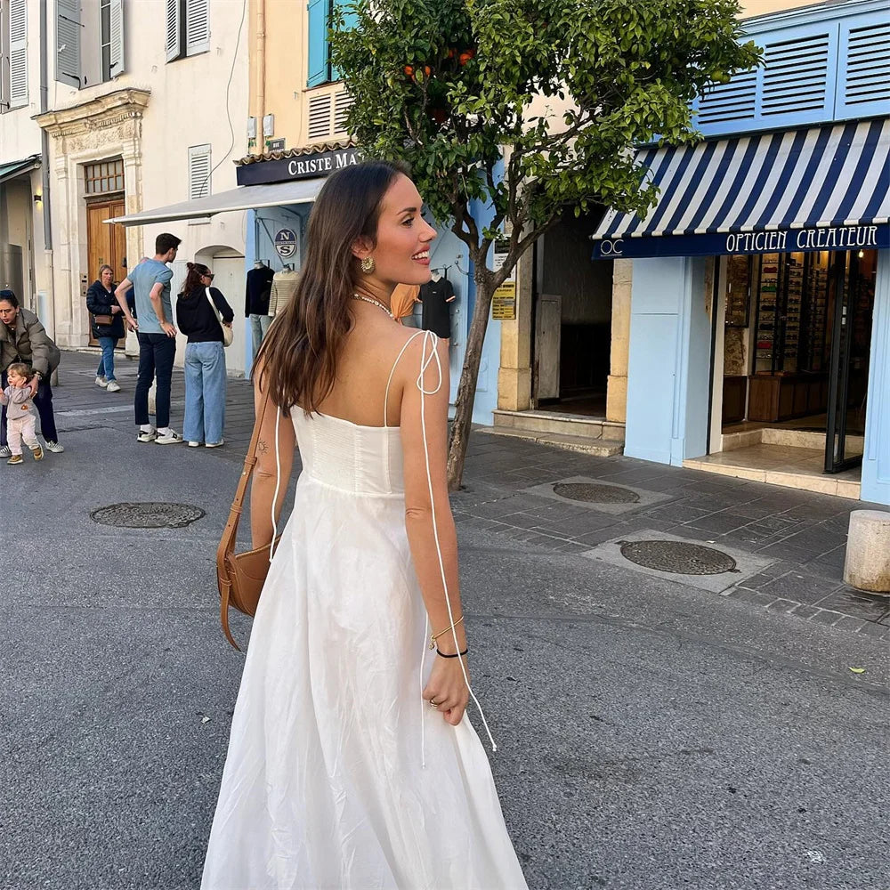 Sophie | Elegante zomerjurk met bandjes