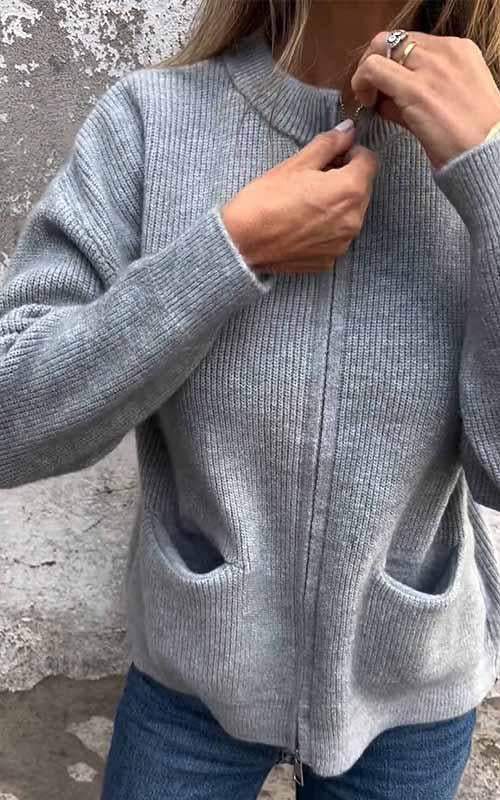 Comfortabel Zacht Dames Vest met Zakken