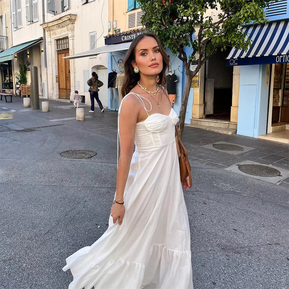 Sophie | Elegante zomerjurk met bandjes