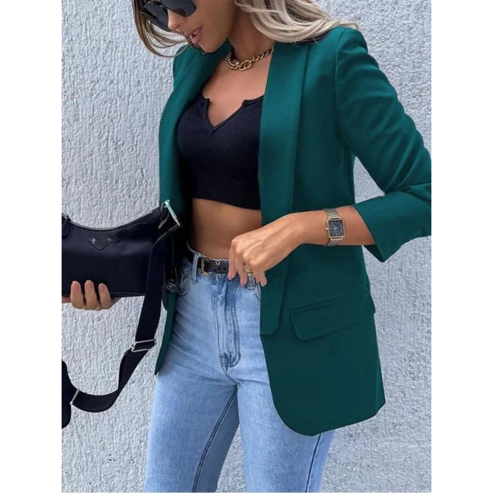 Ivee | Tailored Blazer met 3/4 Mouwen
