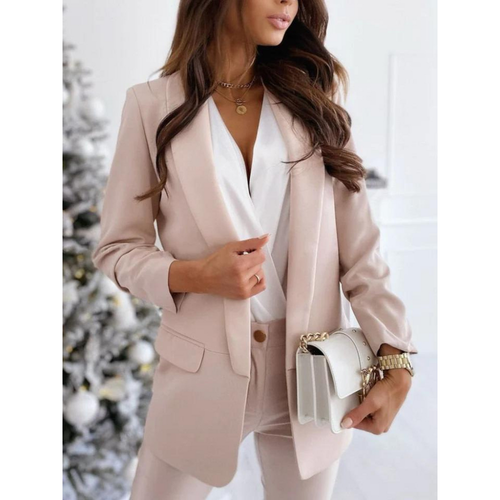 Ivee | Tailored Blazer met 3/4 Mouwen