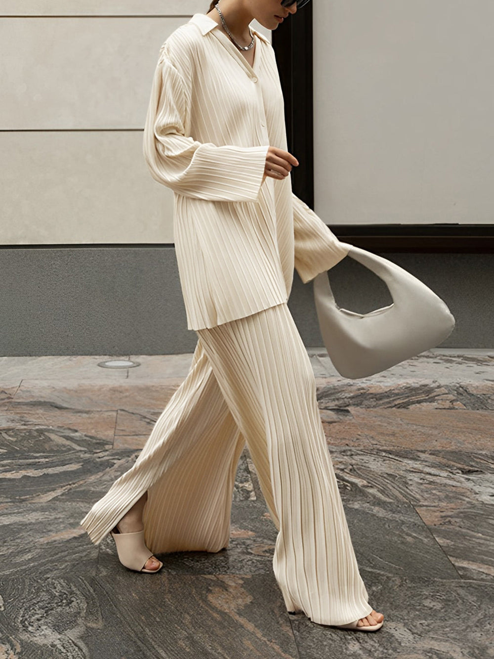 Benah | Elegante Geplooide Lounge Set