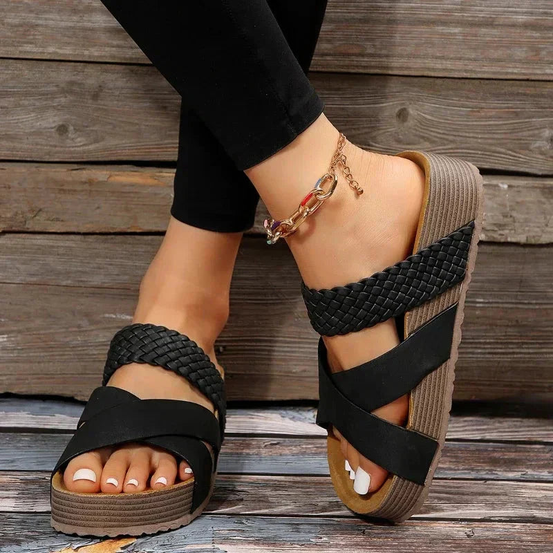 Nancy | Stijlvolle Orthopedische Dames Sandalen
