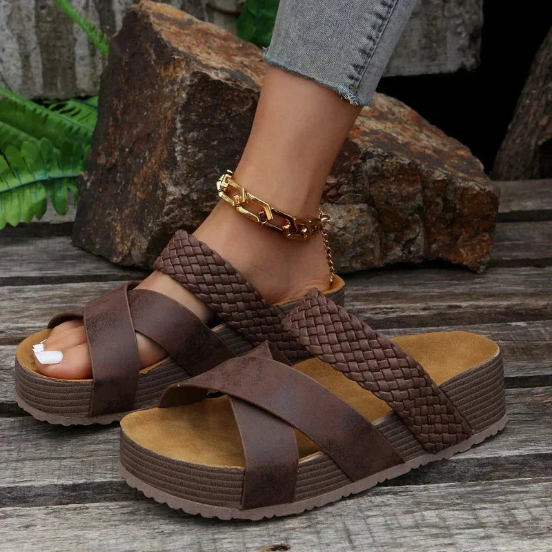 Nancy | Stijlvolle Orthopedische Dames Sandalen