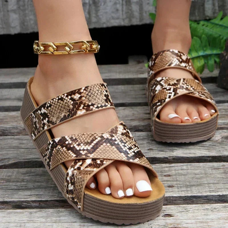 Nancy | Stijlvolle Orthopedische Dames Sandalen