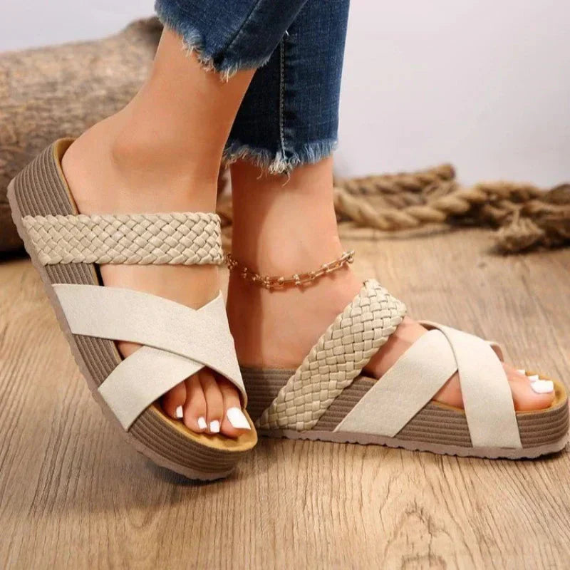 Nancy | Stijlvolle Orthopedische Dames Sandalen