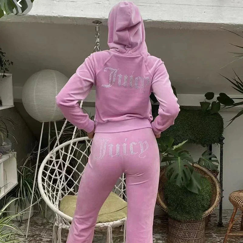 Giovanna | Velours Tracksuit