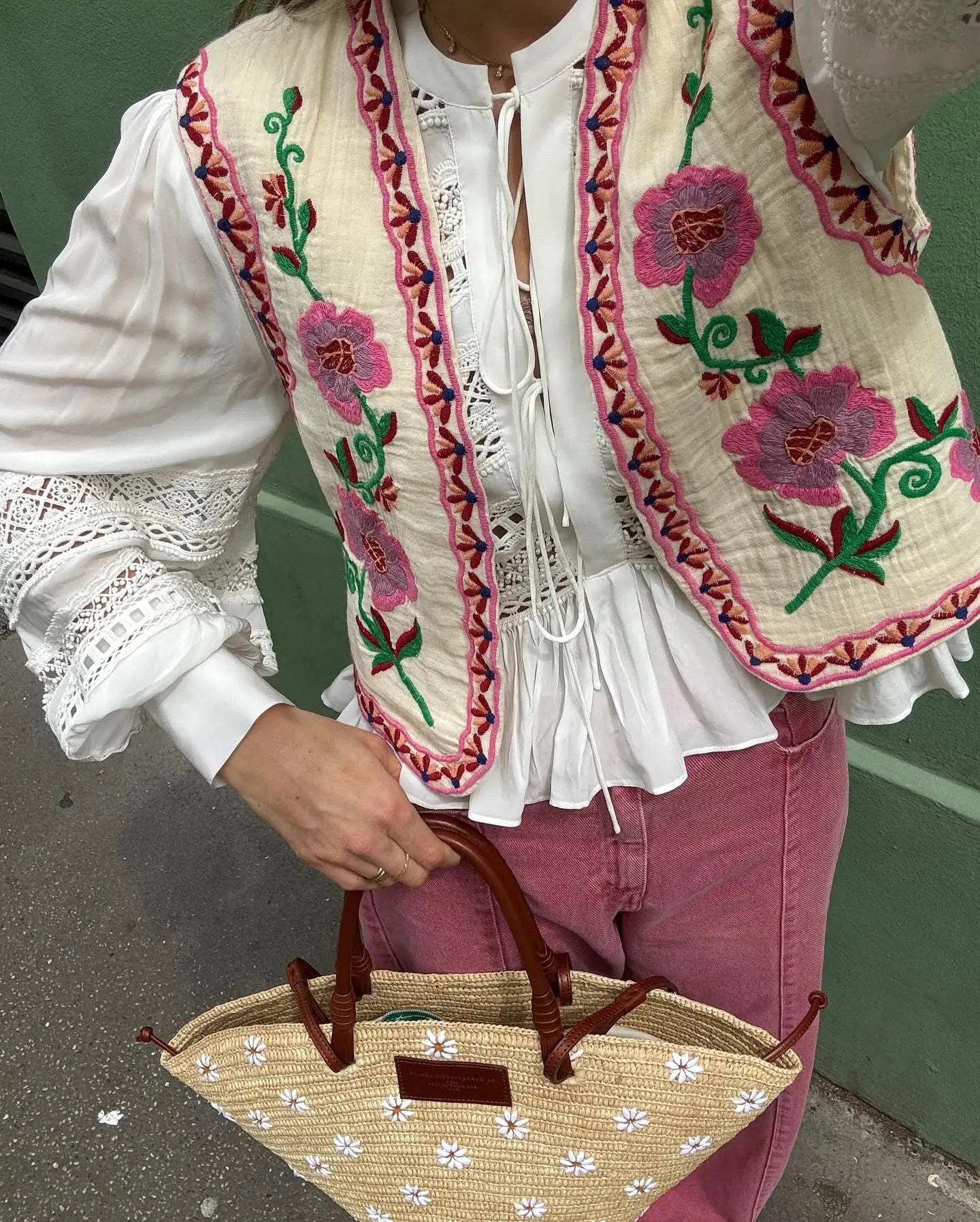 Chana | Geborduurde Blouse