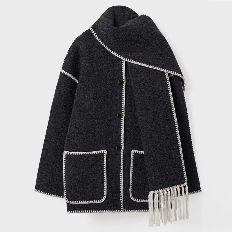 Marie | Scarf Coat
