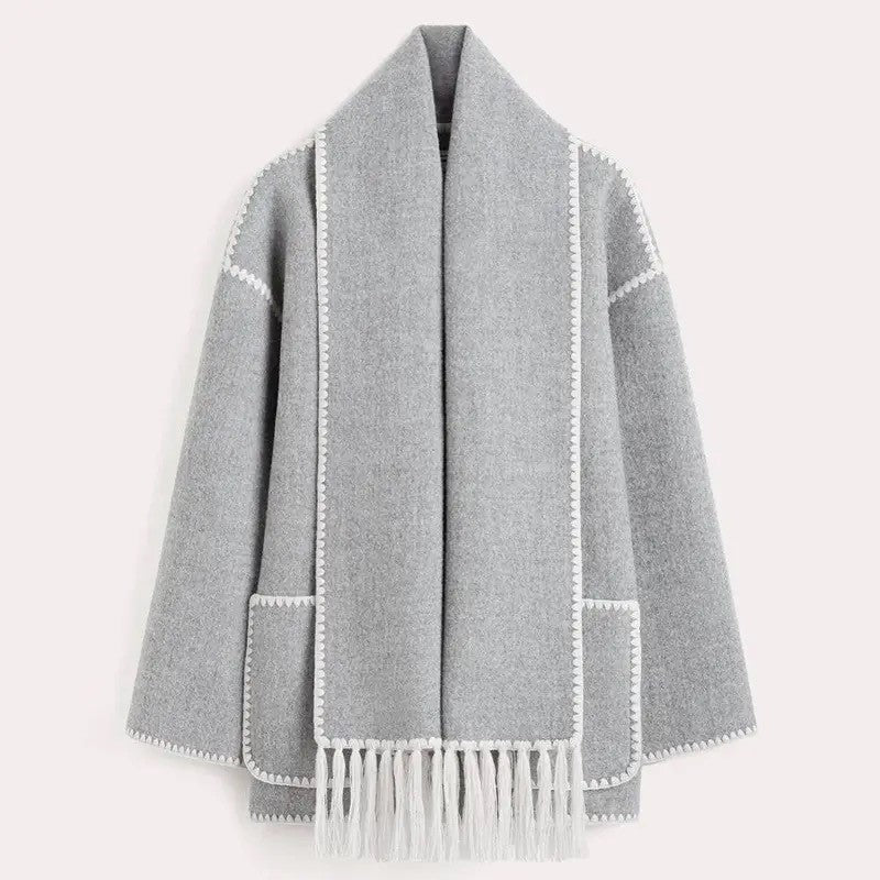 Marie | Scarf Coat