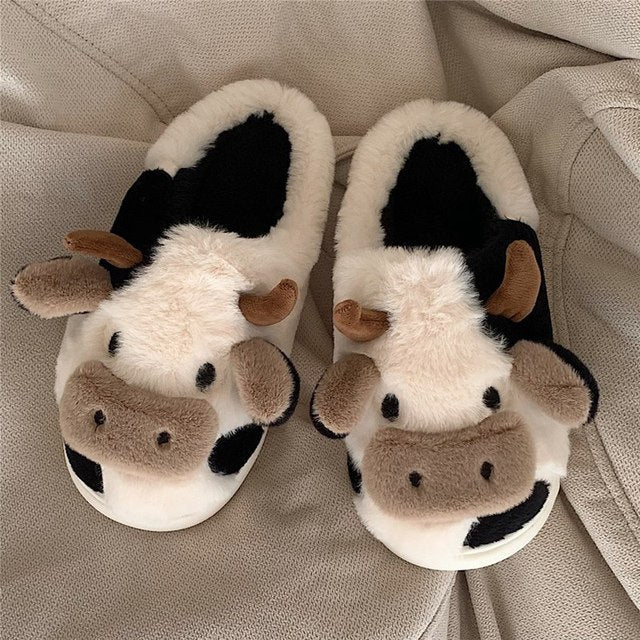 Luxe Comfortabele Vrouwen Pantoffels Met Dierenprint